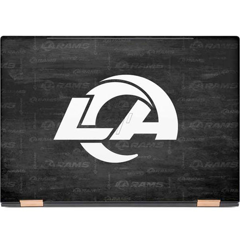 NFL Los Angeles Rams Black & White HP Spectre Skin