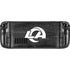 NFL Los Angeles Rams Black & White Steam Deck Handheld Gaming Computer Skin