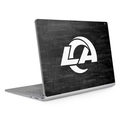 NFL Los Angeles Rams Black & White Surface Book 2 15in Skin
