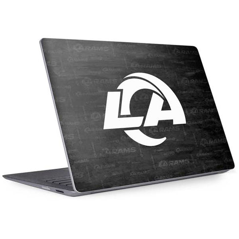 NFL Los Angeles Rams Black & White Surface Laptop 2 Skin