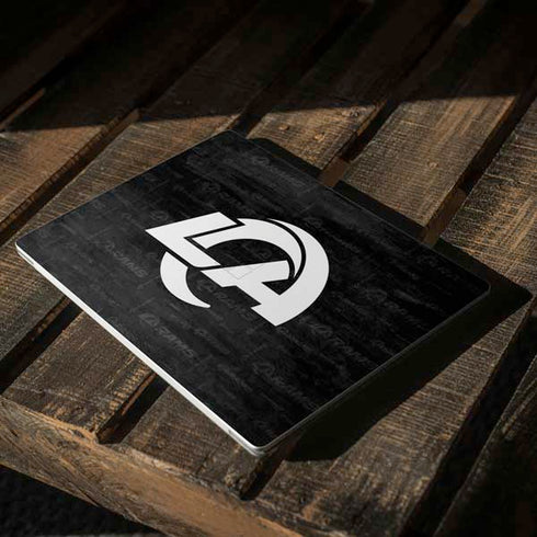 NFL Los Angeles Rams Black & White Surface Laptop 2 Skin