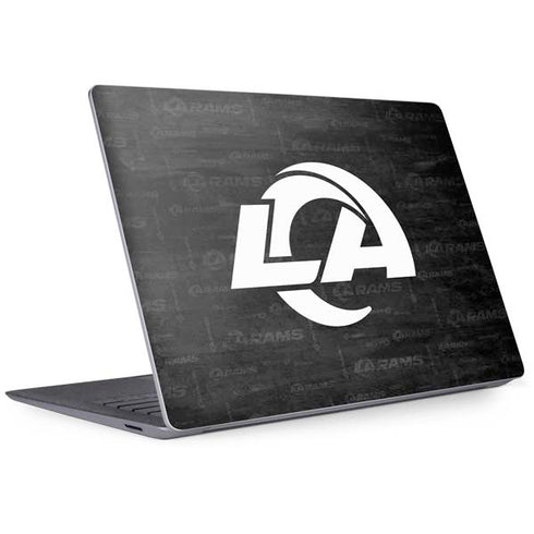NFL Los Angeles Rams Black & White Surface Laptop 3 13.5in Skin