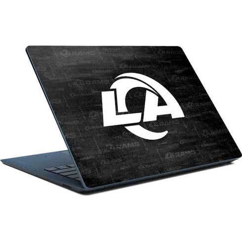 NFL Los Angeles Rams Black & White Surface Laptop Skin