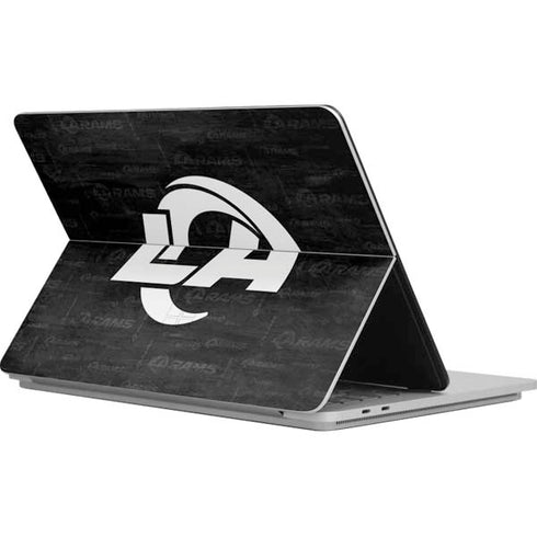 NFL Los Angeles Rams Black & White Surface Laptop Studio Skin