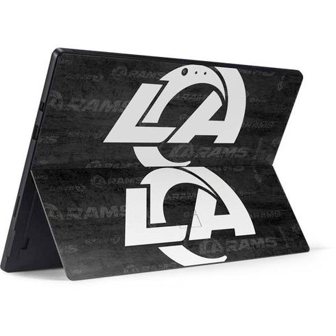 NFL Los Angeles Rams Black & White Surface Pro 6 Skin