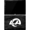 NFL Los Angeles Rams Black & White Surface Pro 7 Skin