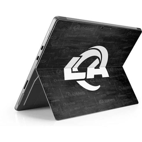 NFL Los Angeles Rams Black & White Surface Pro 9 Skin