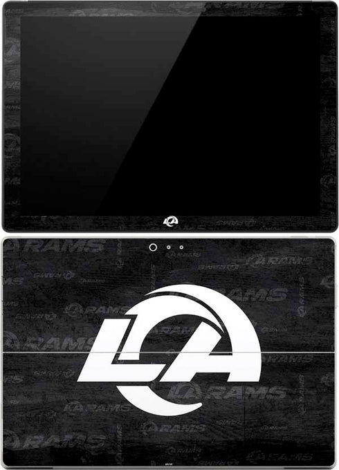 NFL Los Angeles Rams Black & White Surface Pro (2017) Skin