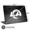 NFL Los Angeles Rams Black & White Universal Laptop 15in (12.2 x 8.8in) Skin