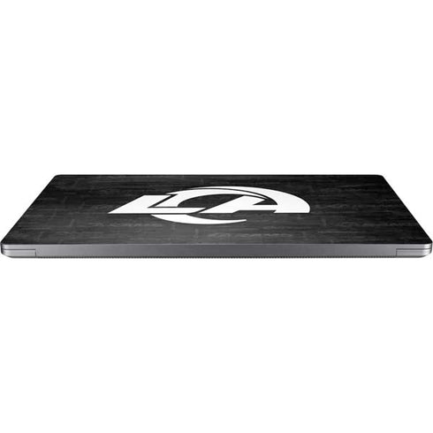 NFL Los Angeles Rams Black & White Universal Laptop 17in (13.8 x 10in) Skin