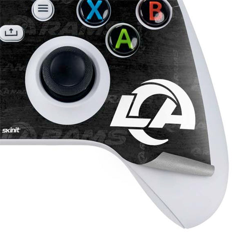 NFL Los Angeles Rams Black & White Xbox Series S Skins