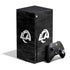 NFL Los Angeles Rams Black & White Xbox Series X Bundle Skin