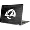 NFL Los Angeles Rams Black & White Yoga 710 14in Skin