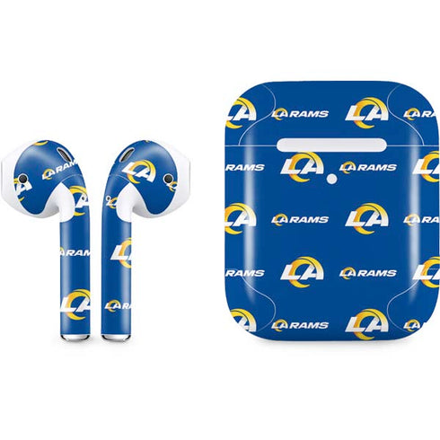 NFL Los Angeles Rams Blitz Series Apple AirPods 2 Skin