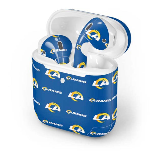 NFL Los Angeles Rams Blitz Series Apple AirPods 2 Skin