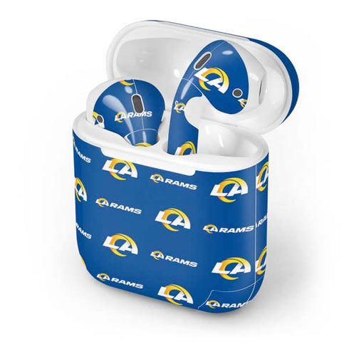 NFL Los Angeles Rams Blitz Series Apple AirPods Skin