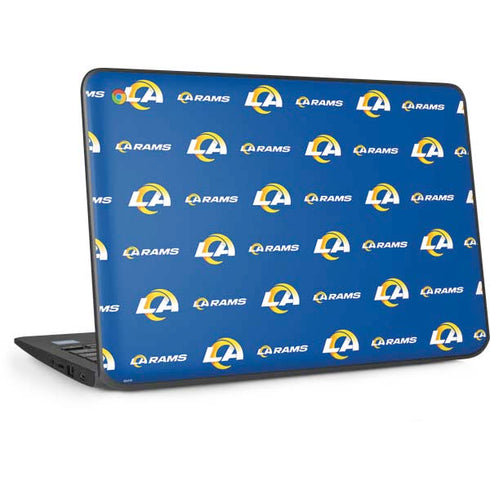 NFL Los Angeles Rams Blitz Series HP Chromebook Skin