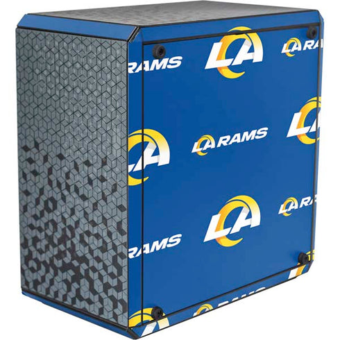 NFL Los Angeles Rams Blitz Series Cooler Master MasterBox Q300L Mini Tower Skin