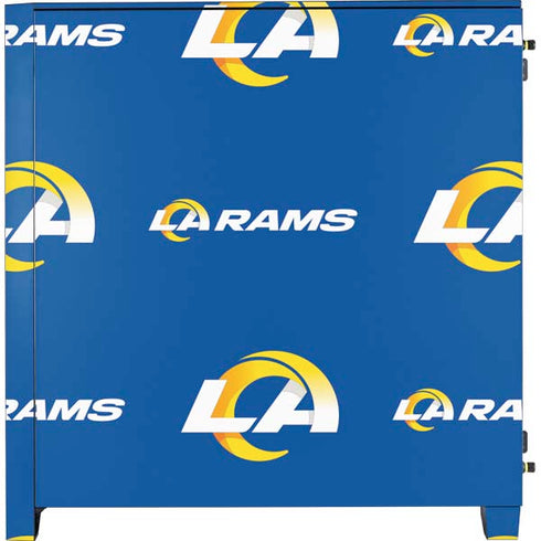 NFL Los Angeles Rams Blitz Series Corsair 4000D Tempered Glass Mid-Tower ATX Case Skin