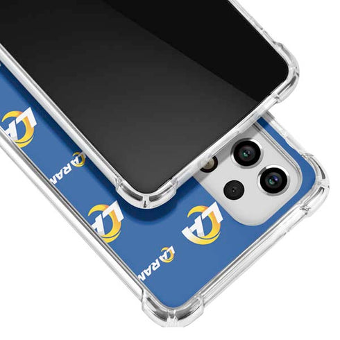 NFL Los Angeles Rams Blitz Series Galaxy A53 5G Clear Case