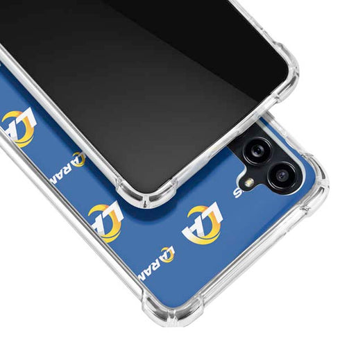 NFL Los Angeles Rams Blitz Series Galaxy A54 5G Clear Case