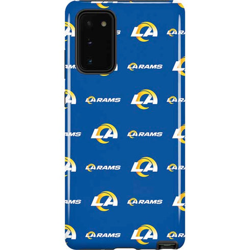 NFL Los Angeles Rams Blitz Series Galaxy Note20 5G Pro Case