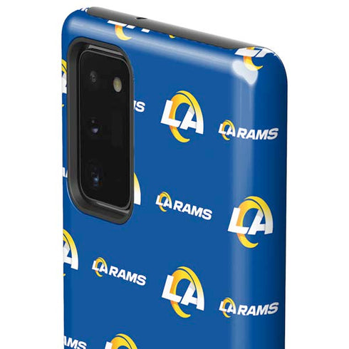 NFL Los Angeles Rams Blitz Series Galaxy Note20 5G Pro Case