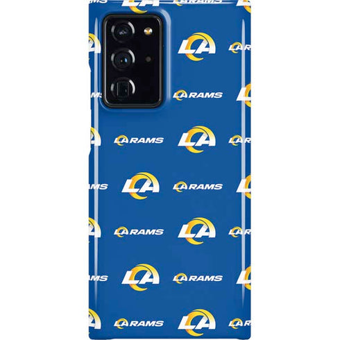 NFL Los Angeles Rams Blitz Series Galaxy Note20 Ultra 5G Lite Case