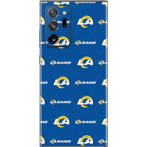 NFL Los Angeles Rams Blitz Series Galaxy Note20 Ultra 5G Skin