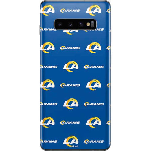 NFL Los Angeles Rams Blitz Series Galaxy S10 Plus Skin