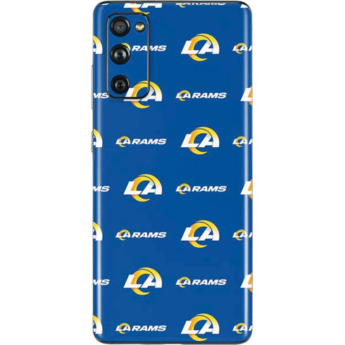 NFL Los Angeles Rams Blitz Series Galaxy S20 Fan Edition Skin
