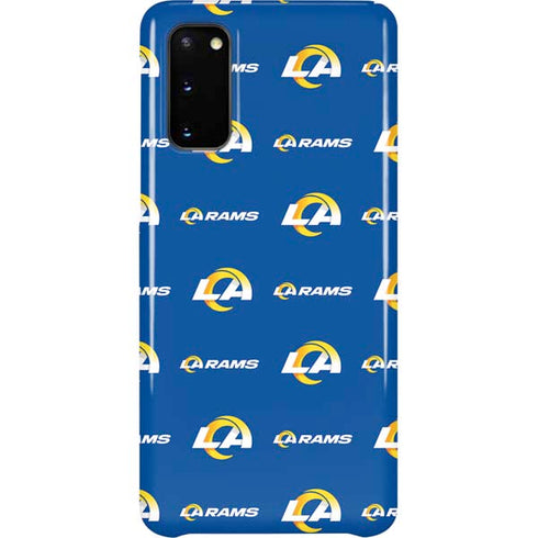 NFL Los Angeles Rams Blitz Series Galaxy S20 Lite Case