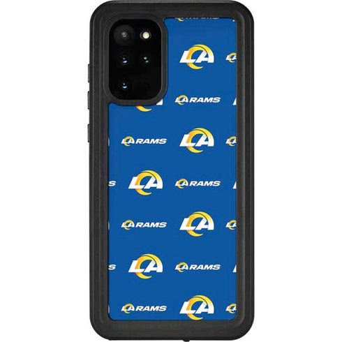 NFL Los Angeles Rams Blitz Series Galaxy S20 Plus Waterproof Case