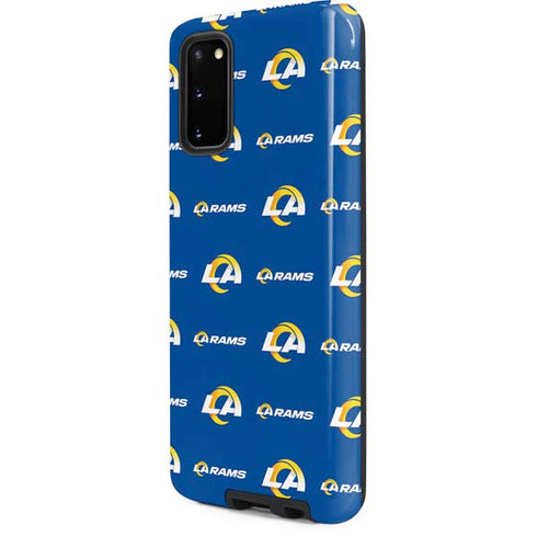 NFL Los Angeles Rams Blitz Series Galaxy S20 Pro Case