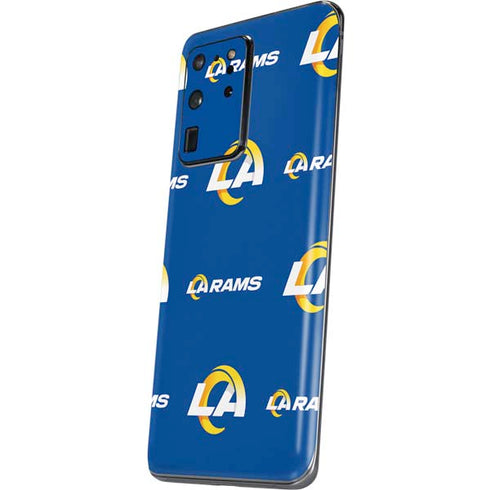 NFL Los Angeles Rams Blitz Series Galaxy S20 Ultra 5G Skin