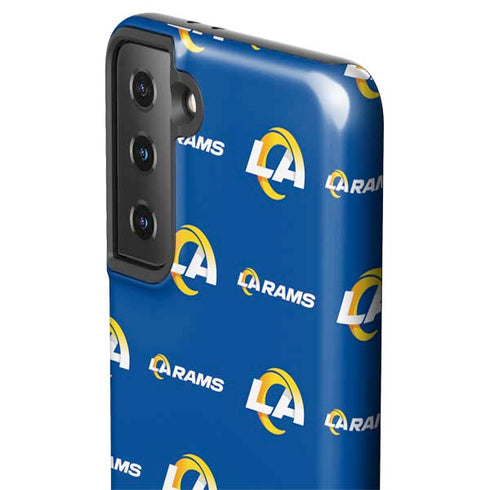 NFL Los Angeles Rams Blitz Series Galaxy S21 Plus 5G Pro Case