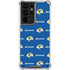 NFL Los Angeles Rams Blitz Series Galaxy S21 Ultra 5G Clear Case