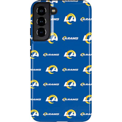 NFL Los Angeles Rams Blitz Series Galaxy S22 Plus Pro Case