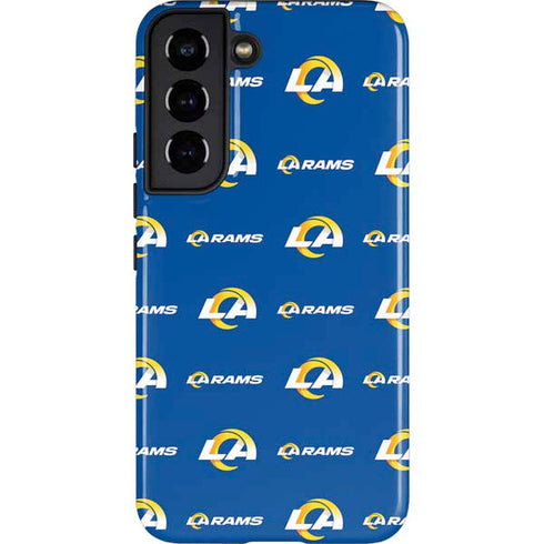 NFL Los Angeles Rams Blitz Series Galaxy S22 Pro Case