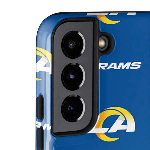 NFL Los Angeles Rams Blitz Series Galaxy S22 Pro Case