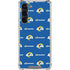 NFL Los Angeles Rams Blitz Series Galaxy S23 Plus Clear Case