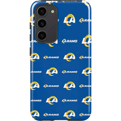 NFL Los Angeles Rams Blitz Series Galaxy S23 Plus Pro Case