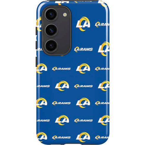 NFL Los Angeles Rams Blitz Series Galaxy S23 Pro Case