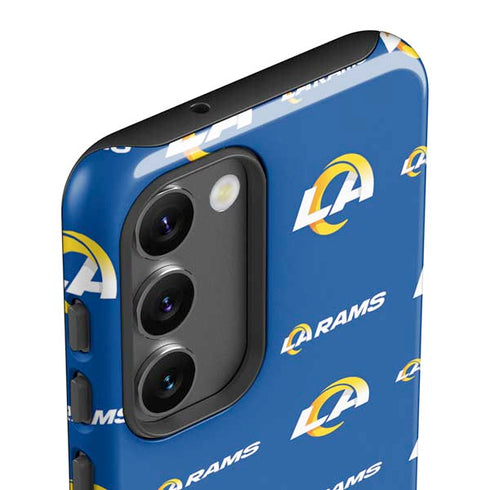 NFL Los Angeles Rams Blitz Series Galaxy S23 Pro Case