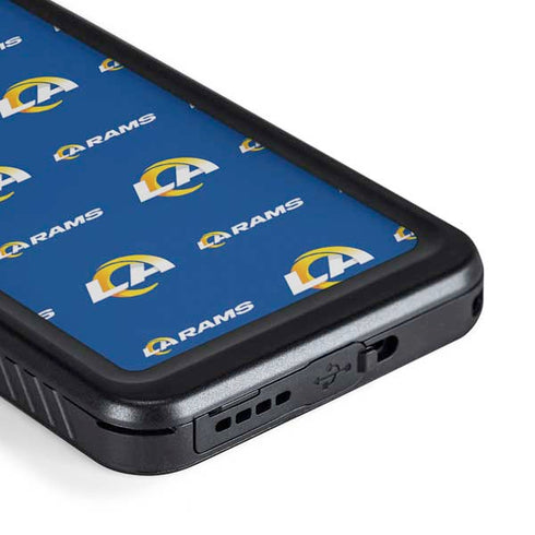 NFL Los Angeles Rams Blitz Series Galaxy S23 Waterproof Case