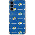 NFL Los Angeles Rams Blitz Series Galaxy S24 Clear Case