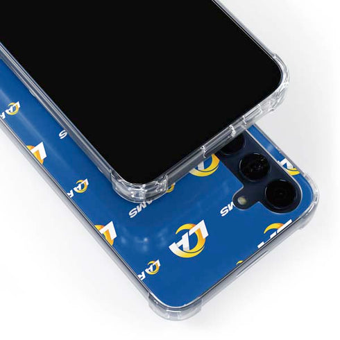 NFL Los Angeles Rams Blitz Series Galaxy S24 Clear Case