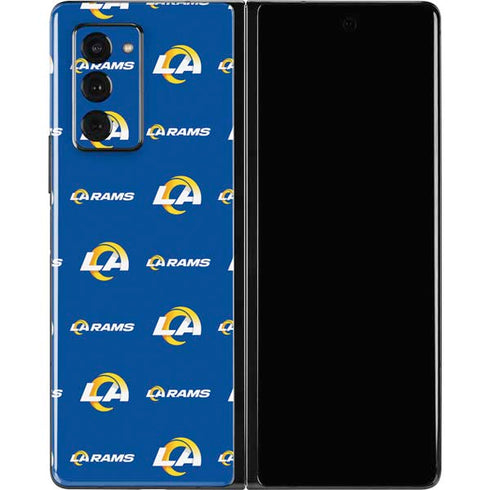 NFL Los Angeles Rams Blitz Series Galaxy Z Fold2 5G Skin