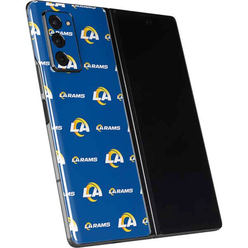 NFL Los Angeles Rams Blitz Series Galaxy Z Fold2 5G Skin