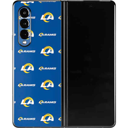 NFL Los Angeles Rams Blitz Series Galaxy Z Fold3 5G Skin